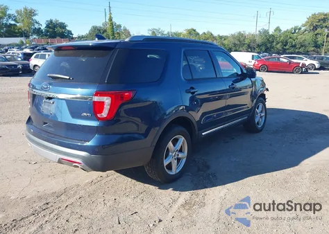 2016 Ford Explorer Xlt из США, поврежденный, VIN 1FM5K8D82GGA93289